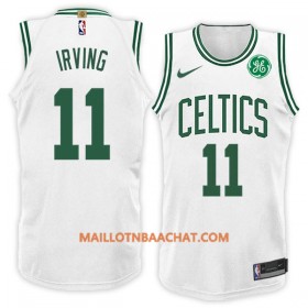 Maillot NBA Boston Celtics Kyrie Irving 11 Nike 2017-18 Blanc Swingman - Homme